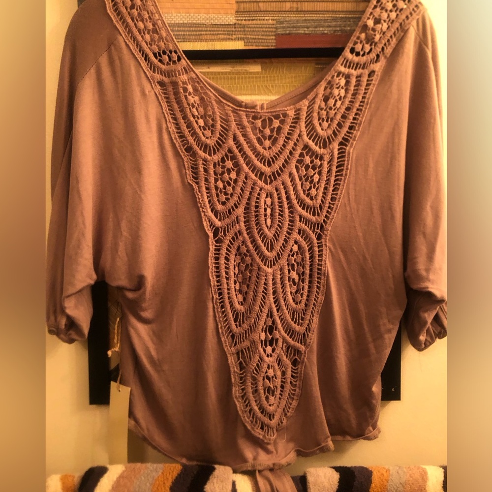 NWT Paper + Tee dolman sleeve Top S